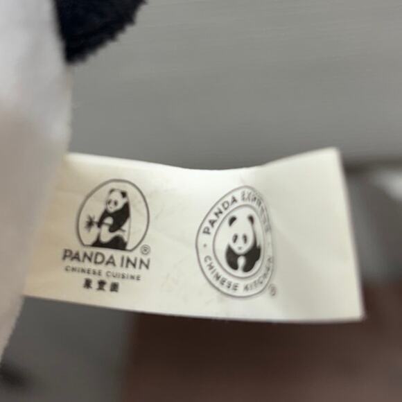 Panda Express Black White Brown Chinese Kitchen Plush Stuffed Animal Toy - Picture 6 of 8